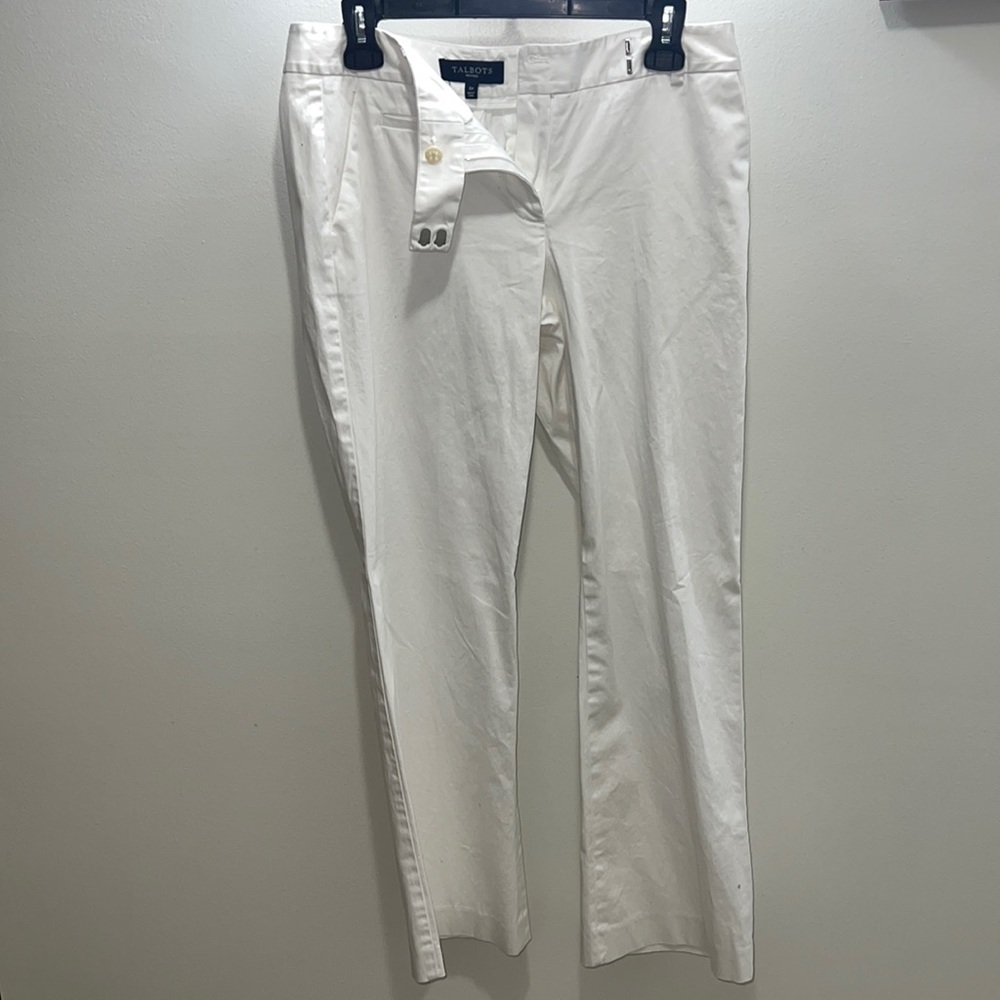White Capri Size 6
